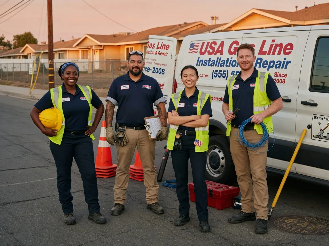 Gas Line Installation company in Loma Mar, CA